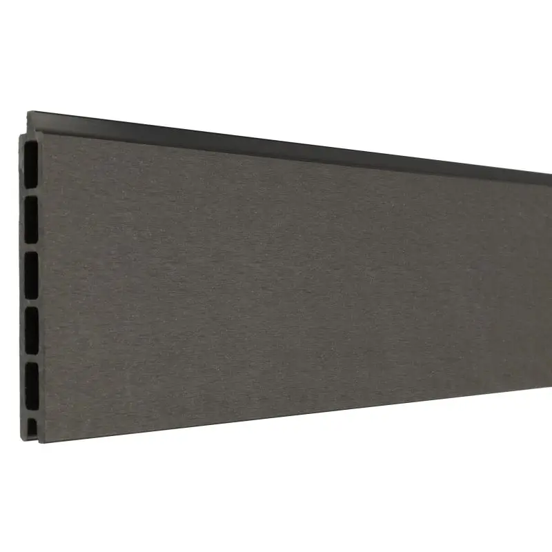 Mix & Match zelfbouw - lamel composiet - antraciet - 180 x 14 cm (2 stuks) Beperkte Voorraad