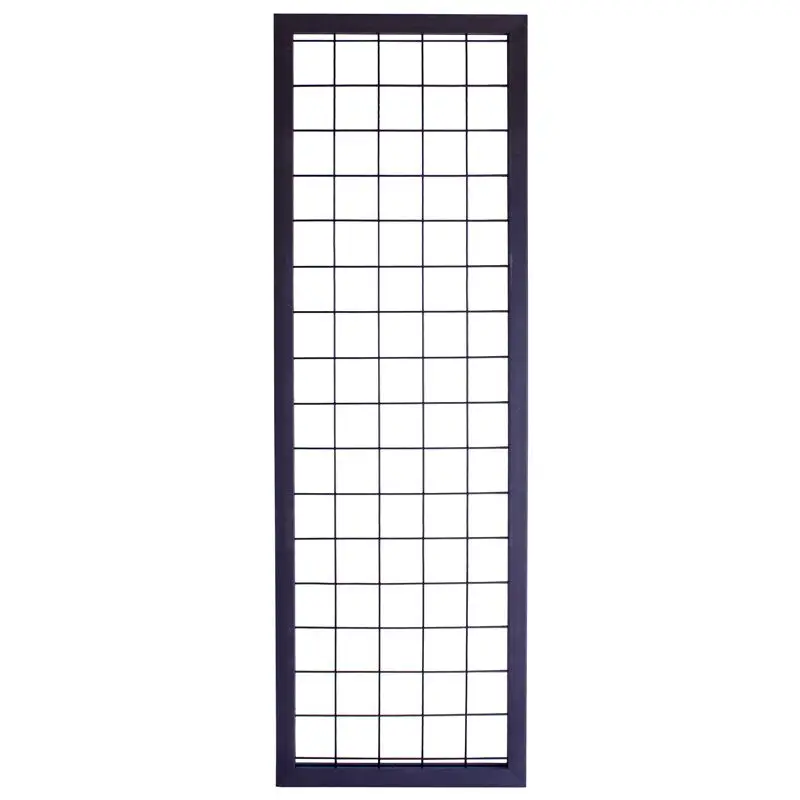 Hoge Kwaliteit Draadscherm Bari antraciet composiet kader met zwart draad (60 x 180 cm)