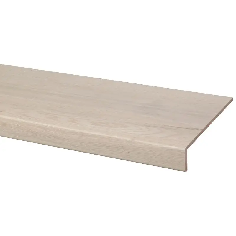 Lage Prijs Overzettrede met neus - Laminaat - IJs Eiken - 100 x 30 cm