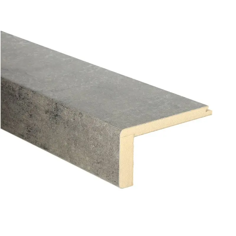 Uitloopprofiel doorlopend - Göteborg Beton Donker - 90 x 6,3 cm Korting