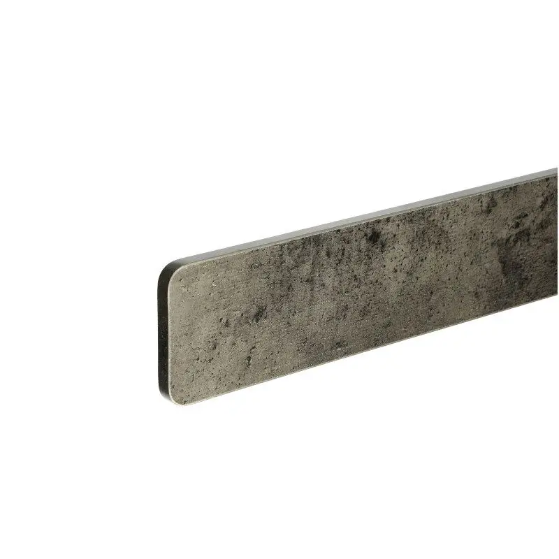 Exclusieve Aanbieding Afwerkkap Rechts - Göteborg Beton Donker - 69 x 7 cm