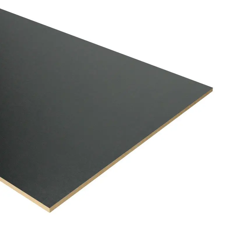 Goedkoop Wangpaneel - Laminaat - Zwart - 280 x 40 cm