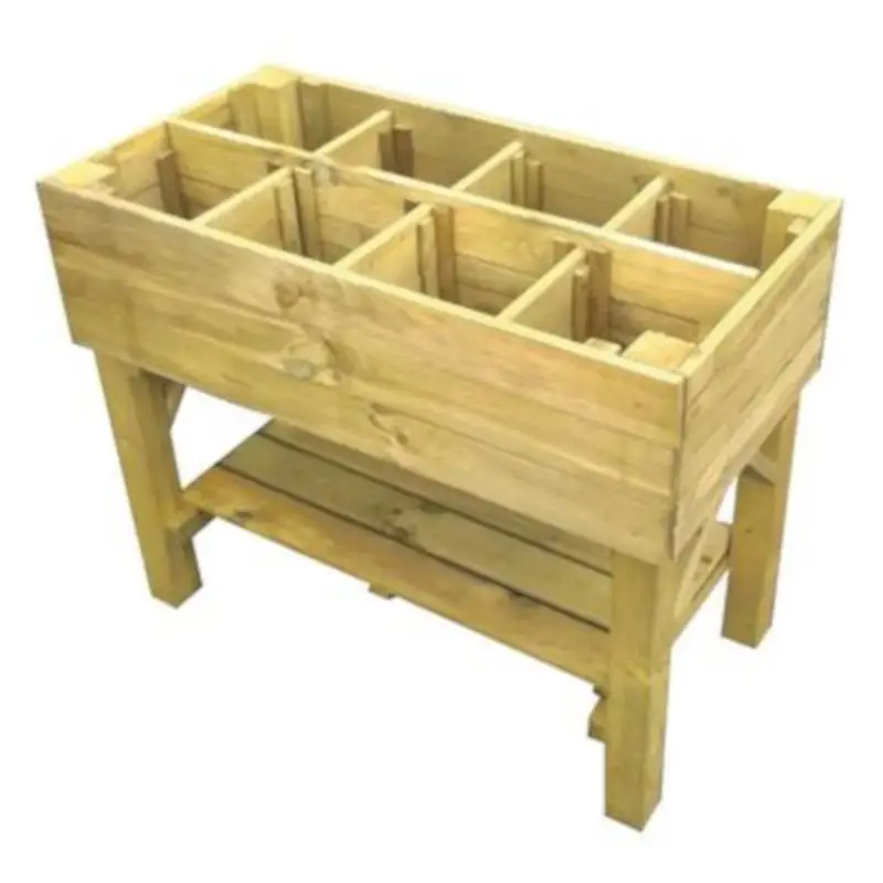 Laatste Kans Werktafel trendline vurengroen geïmpregneerd 100 x 50 x 80 cm
