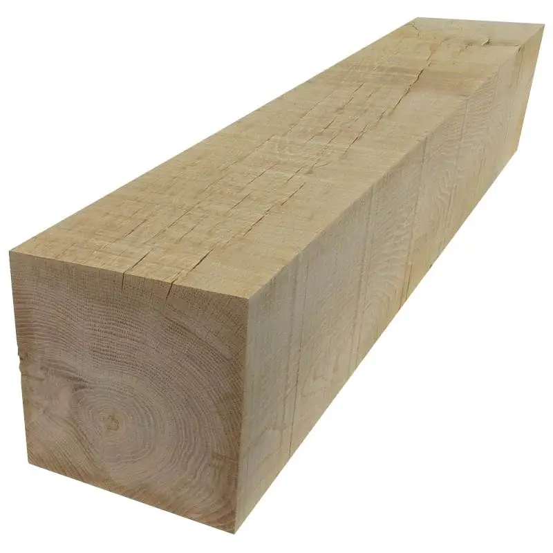 Paal eiken 15,0 x 15,0 cm (300 cm) fijnbezaagd Aanbieding