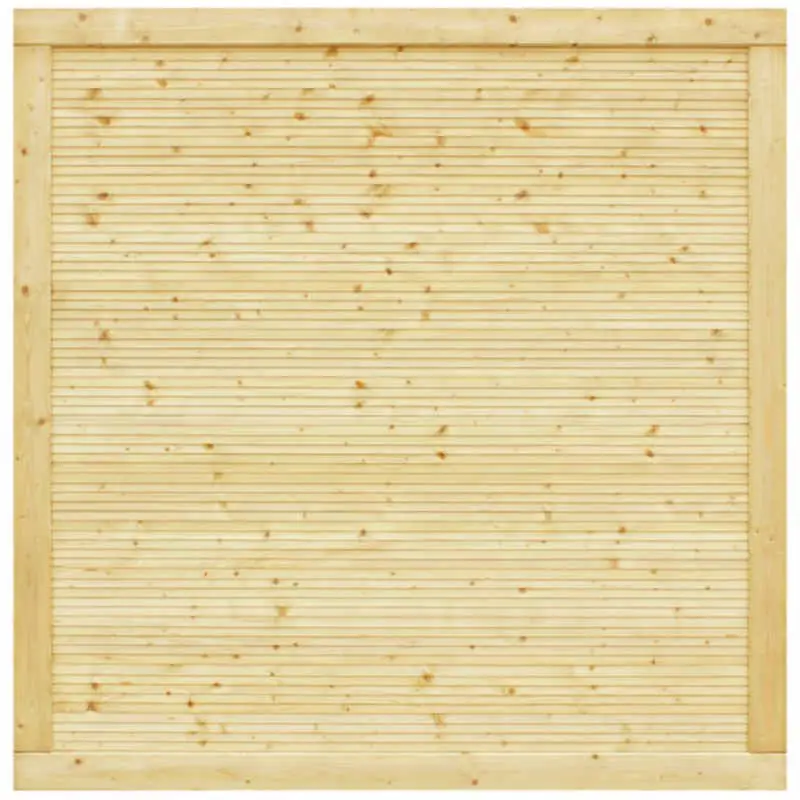 Schutting vuren Design recht groen geïmpregneerd (180 x 180 cm) Shop Nu