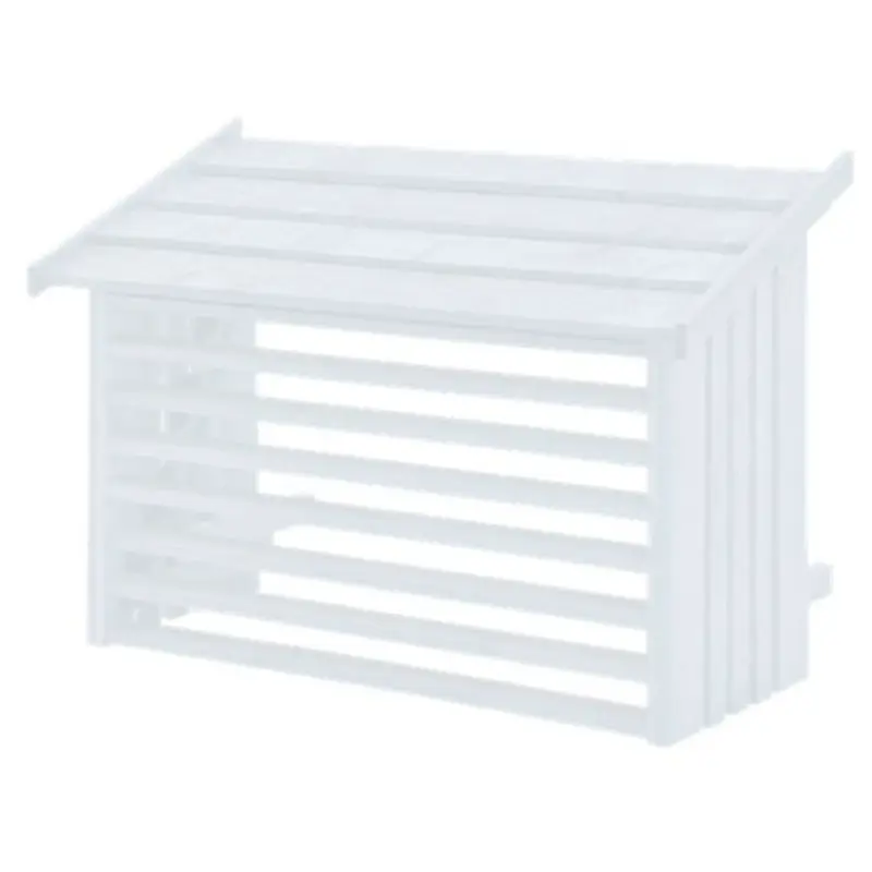 Airco ombouw hout - wit - 116 x 56 x 78 cm (BxDxH) Tijdelijk Beschikbaar