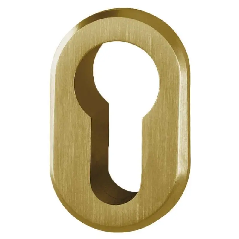 Aanbieding Deurbeslag - Nero - Cilinderrozet - Goud