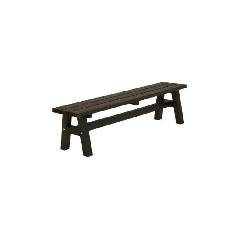 Dagaanbieding Bank vuren - Country gegrond zwart 37 x 177 x 46 cm