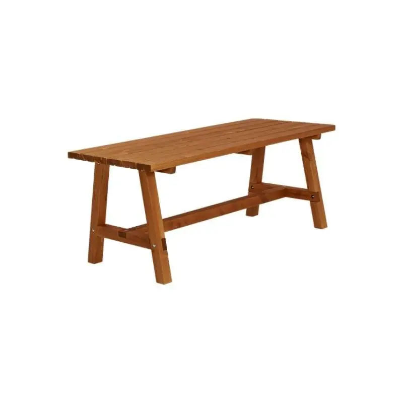 Flitsaanbieding Tafel vuren - Country gegrond teak 75 x 177 x 72 cm