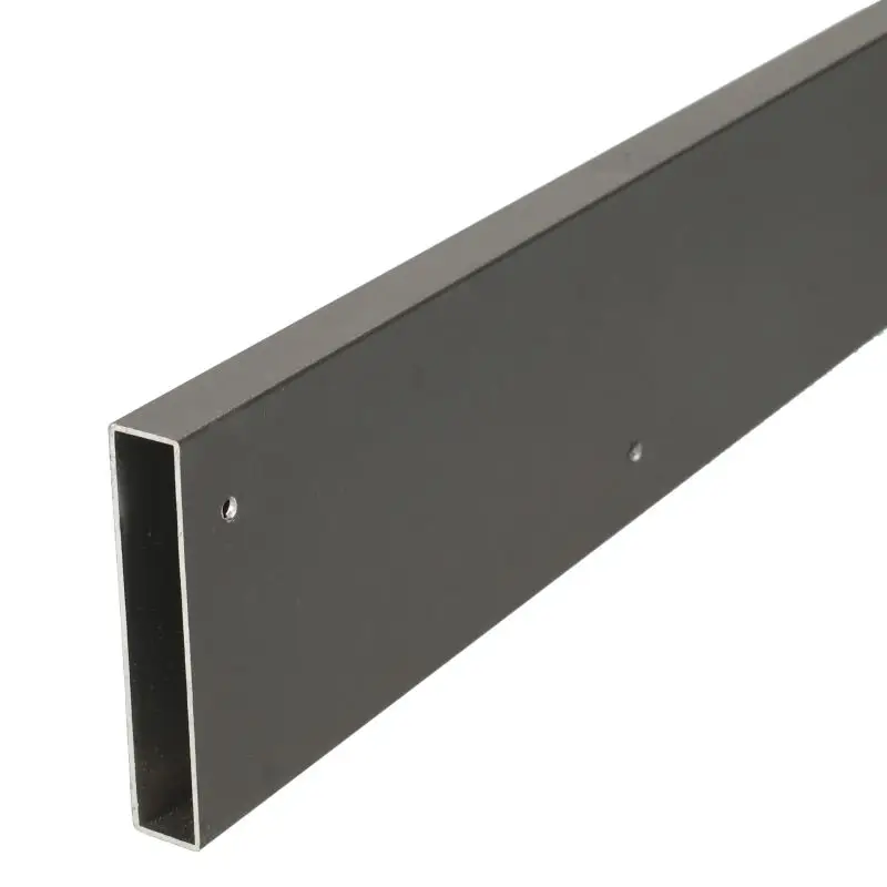 Ligger aluminium antraciet 180 x 7 cm (4 stuks) incl. schroeven Voordeelprijs