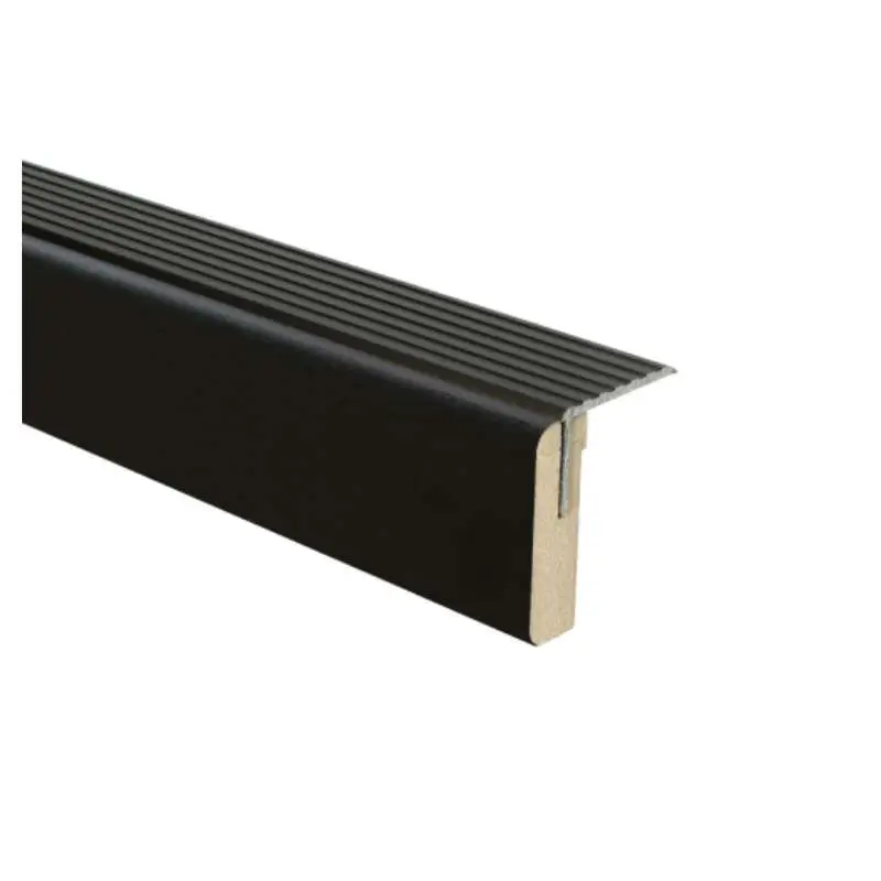 Uitloopprofiel Brons - Vasteras Zwart Houtnerf - 136 x 6,3 cm Veilige Betaling