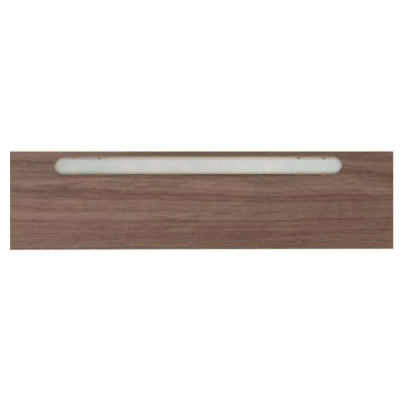 Afwerklijst onderkant - Ledstrip helder wit - Gavle Warm Noten - 140 x 5,5 cm Betaalbaar