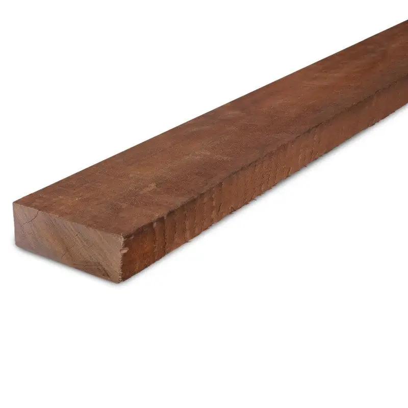 Balk hardhout angelim 50 x 150 mm (5,00 mtr) gezaagd Nieuw