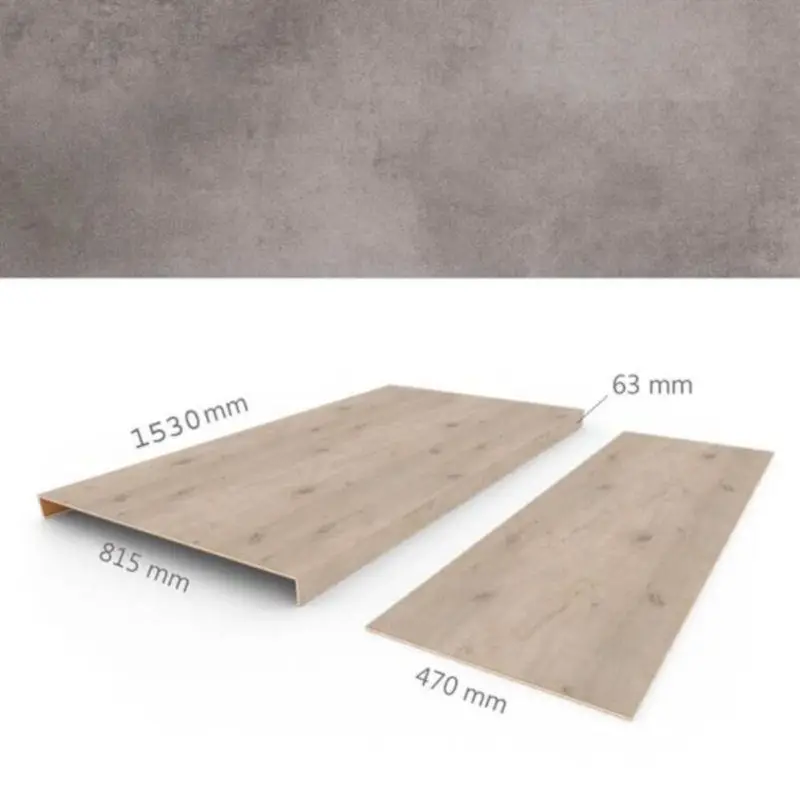 Betaalbaar Overzettreden met neus (2 stuks) - PVC WPC - Matterhorn - Box B 153 x 81,5 cm