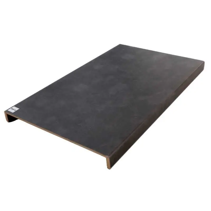 Overzettreden met neus (2 stuks) - PVC toplaag - Beton donker - 100 x 60 cm Bestel Nu