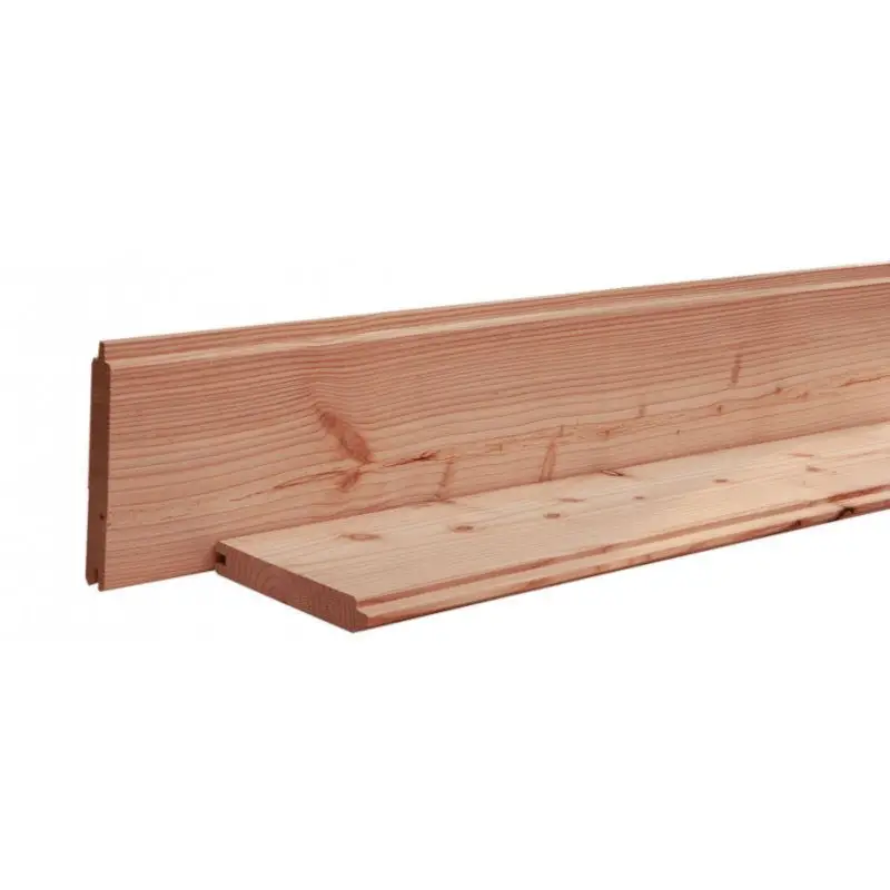 Blokhut profielplank Douglas geschaafd 2,8 x 19,5 x 224 cm Express Levering