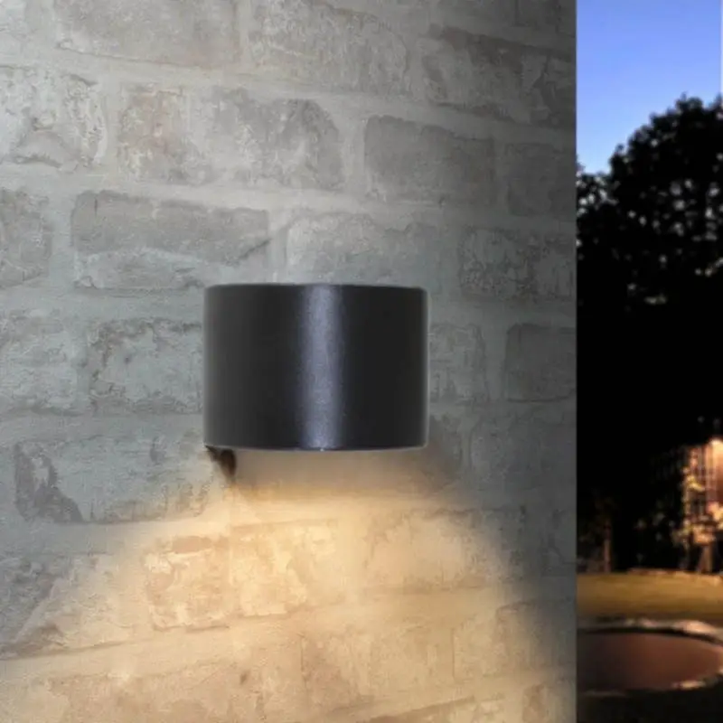Wandlamp Solar - Sven rond - Warm wit Fabrieksprijs