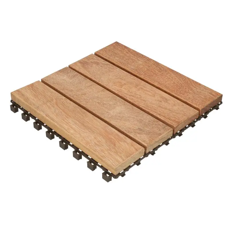 Hoge Kwaliteit Terrastegel hardhout Cumaru 30 x 30 cm (18 mm)