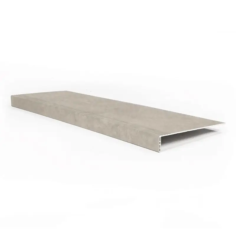 Superprijs Overzettrede met neus - SPC - Beton Taupe - 100 x 30 cm