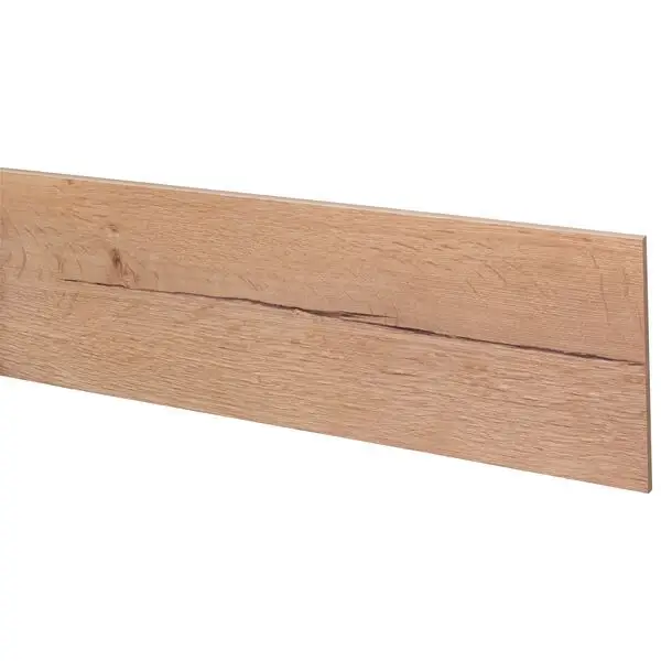 Actieprijs Stootbord (3 stuks) - Laminaat - Licht Eiken - 130 x 20 cm