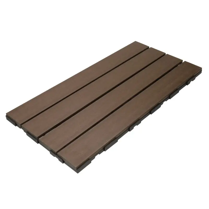 Terrastegel composiet co-extrusie Walnut click 30 x 60 cm Koop Online