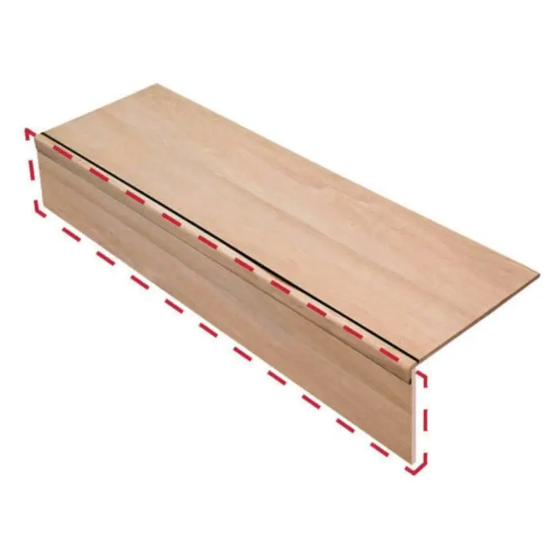 Must-Have Stootbord - Eiken fineer - 140 x 19,5 cm