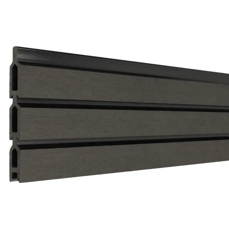 Lage Prijs Rhombus zelfbouw - Lamel composiet - Rhombus Triple antraciet - 180 x 15 cm (6 stuks)