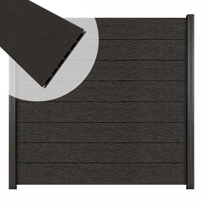 Tijdelijk Beschikbaar Zelfbouw schutting composiet Modular co-ex antra - antra alu accessoires (180x180cm)