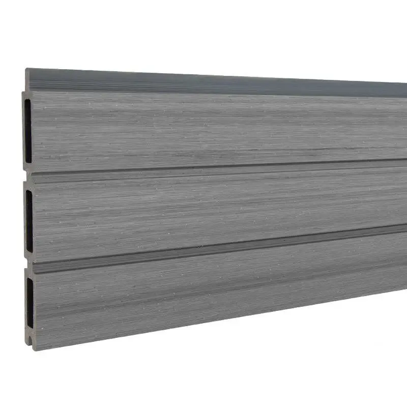 Actieprijs Lamellen set composiet - triple Rhombus natural grey - co-extrusie 180 x 15 cm (6 stuks)