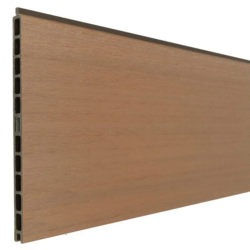 Aanbieding Mix & Match lamel - composiet co-ex - natural dark brown - 180 x 28 cm (2 stuks)