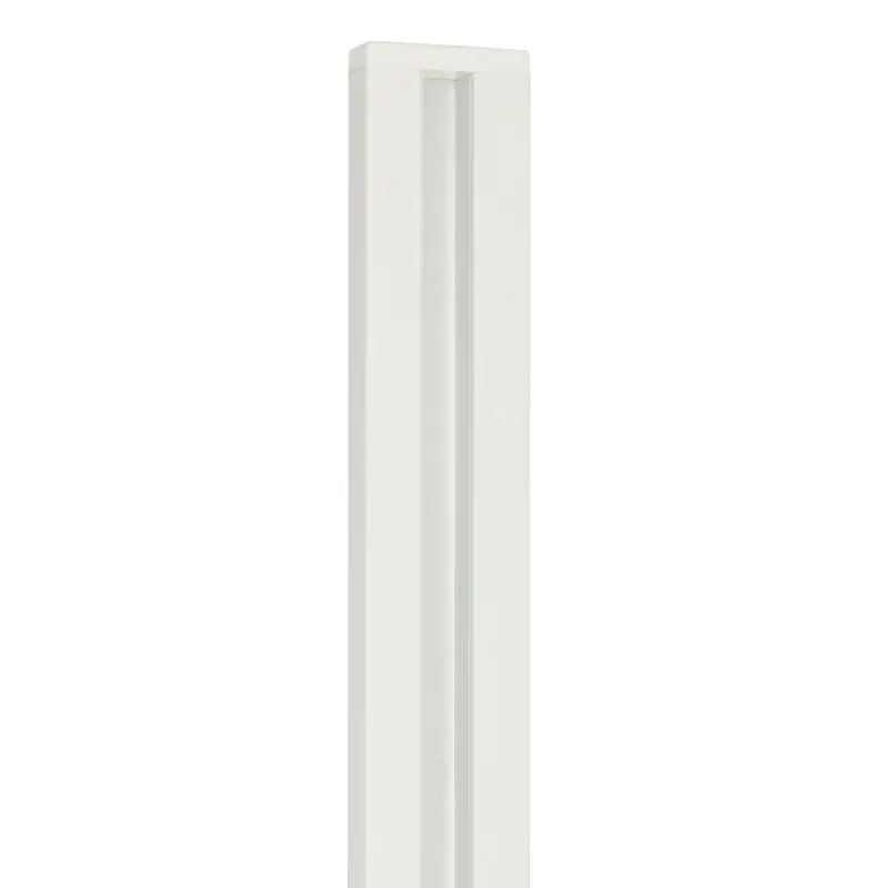 Koop Vandaag Wandprofiel zelfbouw Modular/Mix & Match wit aluminium 2,5 x 6,8 x 200 cm
