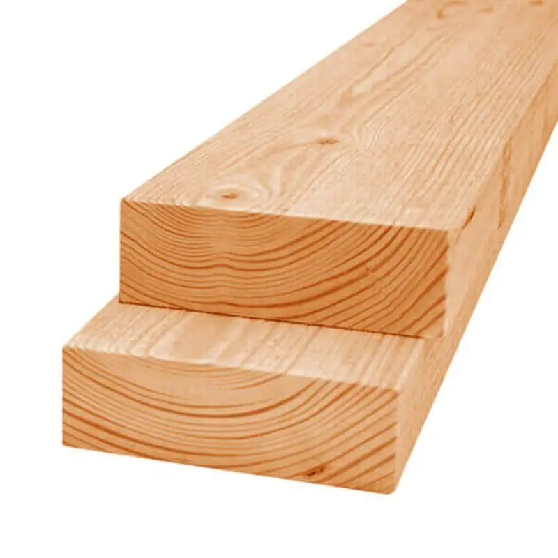 Gording balk Douglas 5,0 x 15,0 cm (4,00 mtr) gezaagd Uitverkoop
