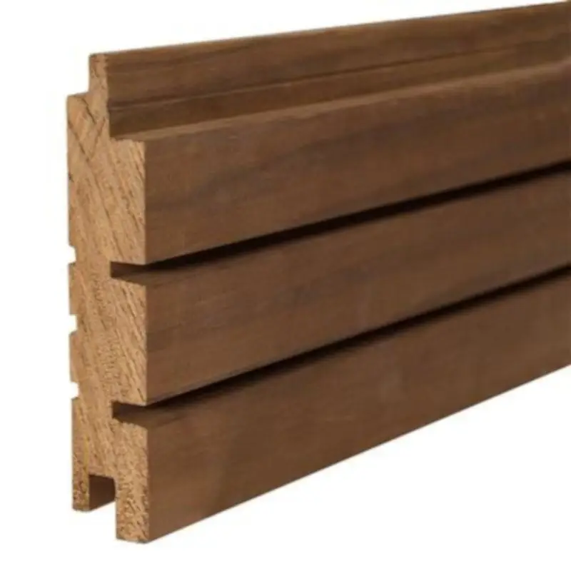 Thermo Radiata Pine stripes S 2,8 x 12,2 (14) cm - 3.00 meter Beperkte Voorraad