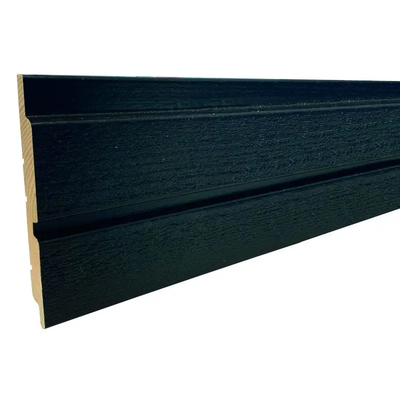 Vuren zwart 1,9 x 13 cm - 3.60 meter Speciale Aanbieding