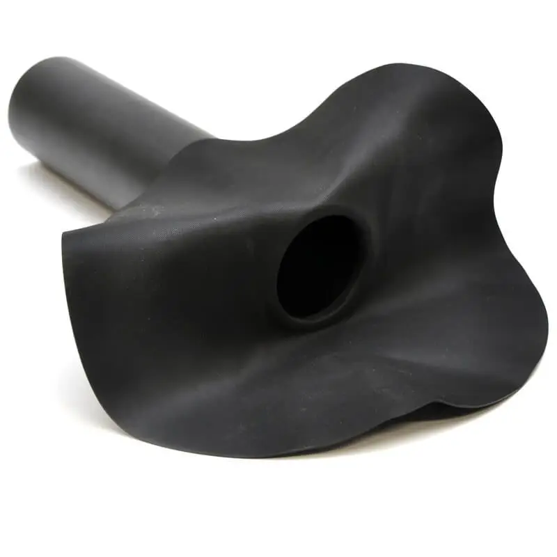 Onderuitloop rond 7,5 cm met EPDM flap Seizoensaanbieding