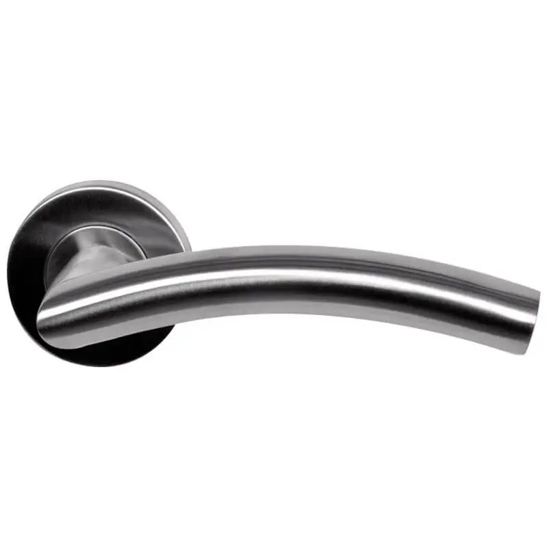 Deurbeslag - Best Buy - Deurkruk 205R - Mat RVS Flitsaanbieding