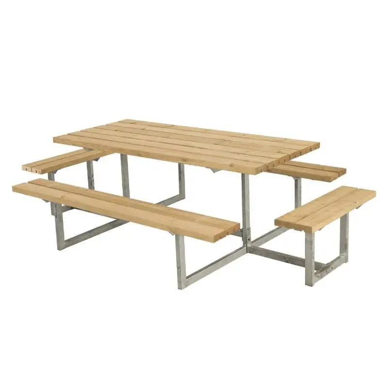 Veilige Betaling Picknicktafel thermowood - Basic - 160 x 260 x 73 cm