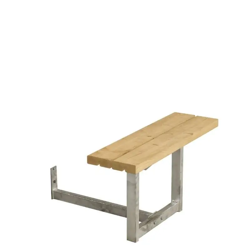 Laatste Kans Aanbouwbank thermowood - Basic - 1 zitplek - 41 x 77 x 45 cm