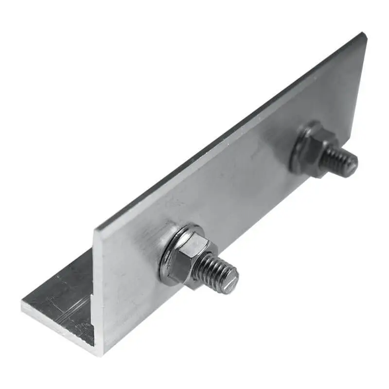 Korting Koppelstuk aluminium - tbv balk aluminium basic 4,0 x 4,0 cm