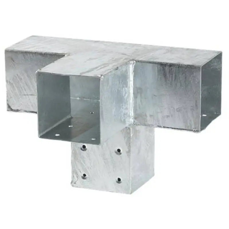 Express Levering Cubic 4 weg koppelstuk tbv paal 9 x 9 cm