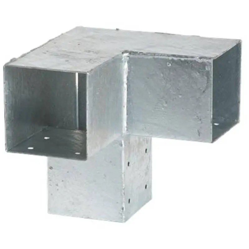 Snelle Levering Cubic hoekstuk dubbel tbv paal 9 x 9 cm