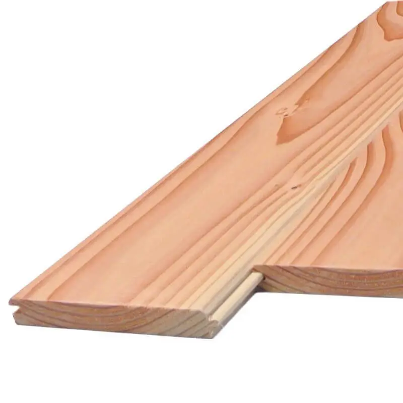 Aanbieding Dakbeschot vellingdeel douglas 1,8 x 19 cm (5,00 mtr) geschaafd