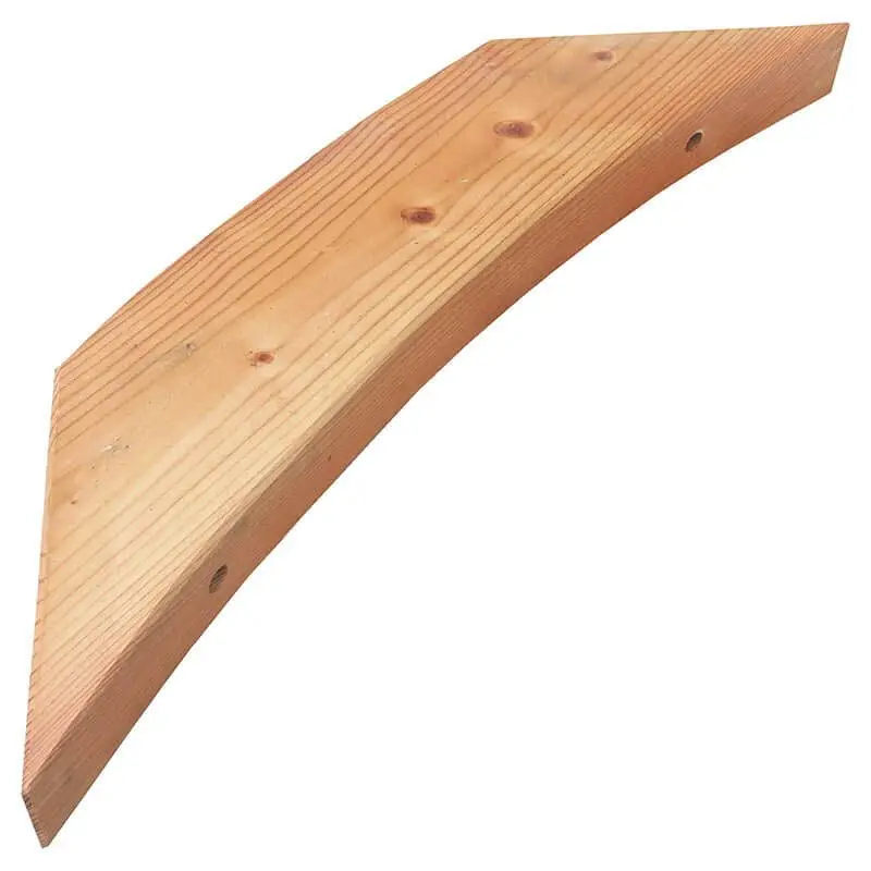 Bestel Nu Halfronde schoor Douglas 6,5 x 14,5 x 75 cm geschaafd
