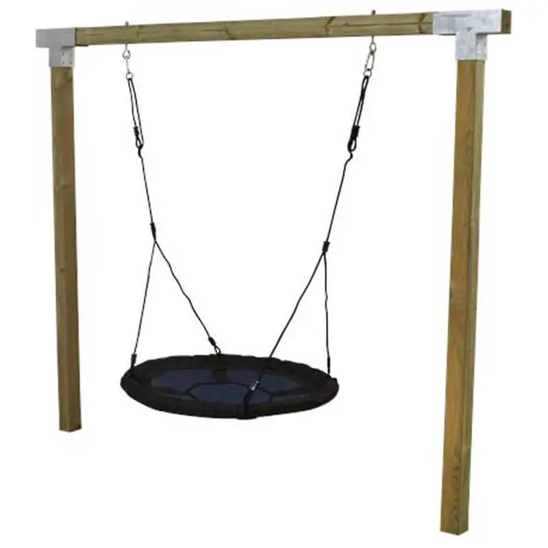 Schommelframe vuren geimpregneerd - Cubic met nestschommel Uitverkoop