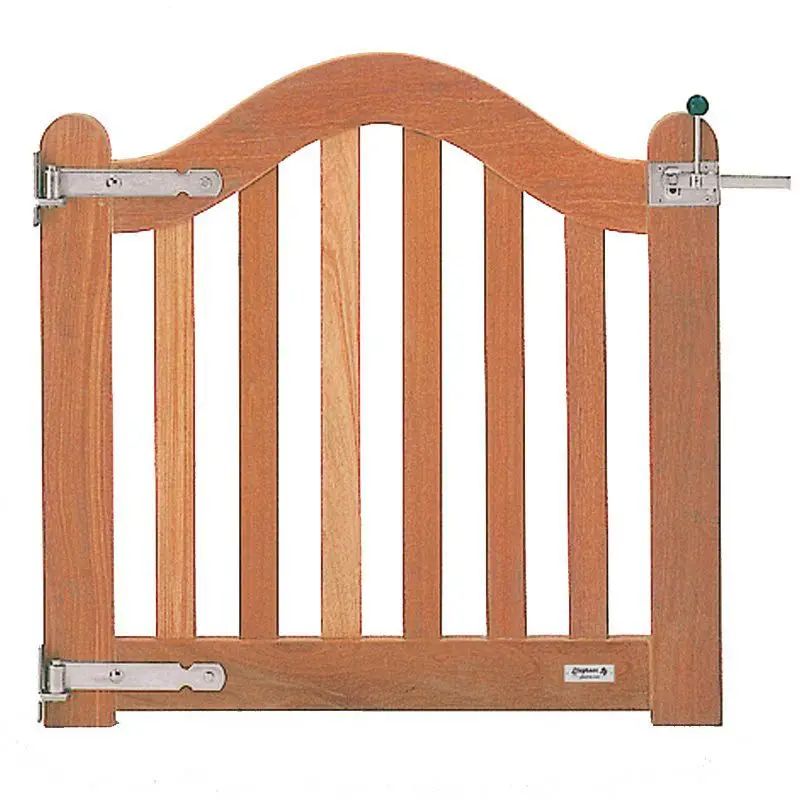 Tuinpoort hardhout bankirai Belvedere incl. beslag (95 x 85 cm) Laatste Versie