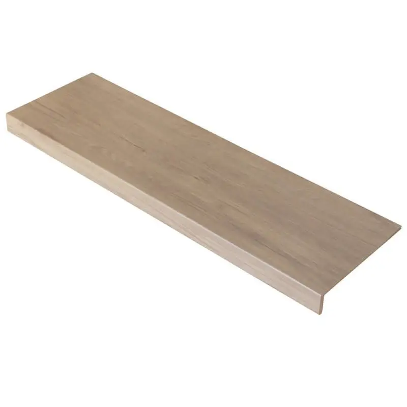 Weekendaanbieding Overzettrede met neus - Laminaat - Burgos Eiken Truffel - 100 x 30 cm