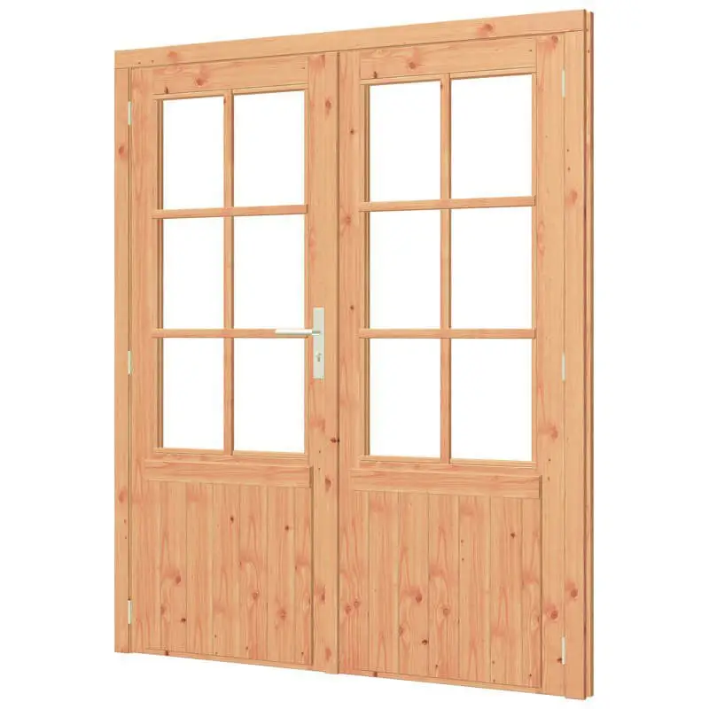 Dubbele deur met kozijn - 780 x 1930 mm Speciale Aanbieding