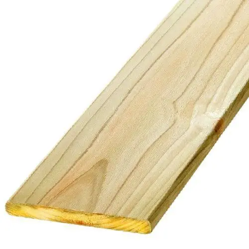 Veilige Betaling Schuttingplank vuren 1,6 x 14,2 cm groen geïmpregneerd (180 cm) geschaafd