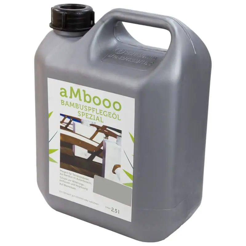 Onderhoudsolie bamboe Granite Grey (2,5 liter) Populair
