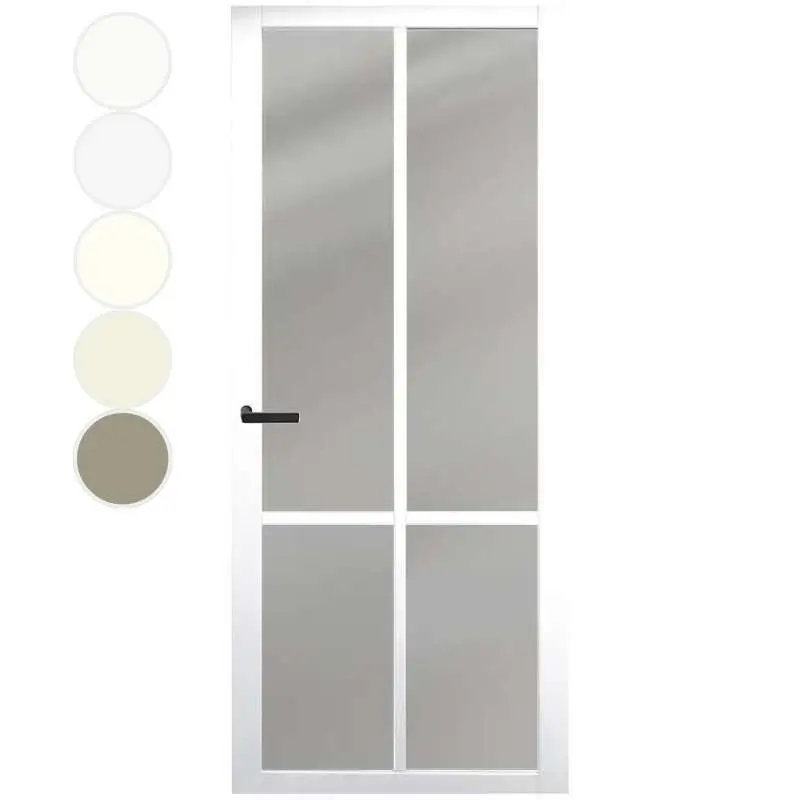 Shop Nu Binnendeur - Nero Legno - Brescia Tinto - Voorbehandeld wit
